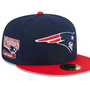 New England Patriots Throwback Hidden 59 FIFTY Fitted
